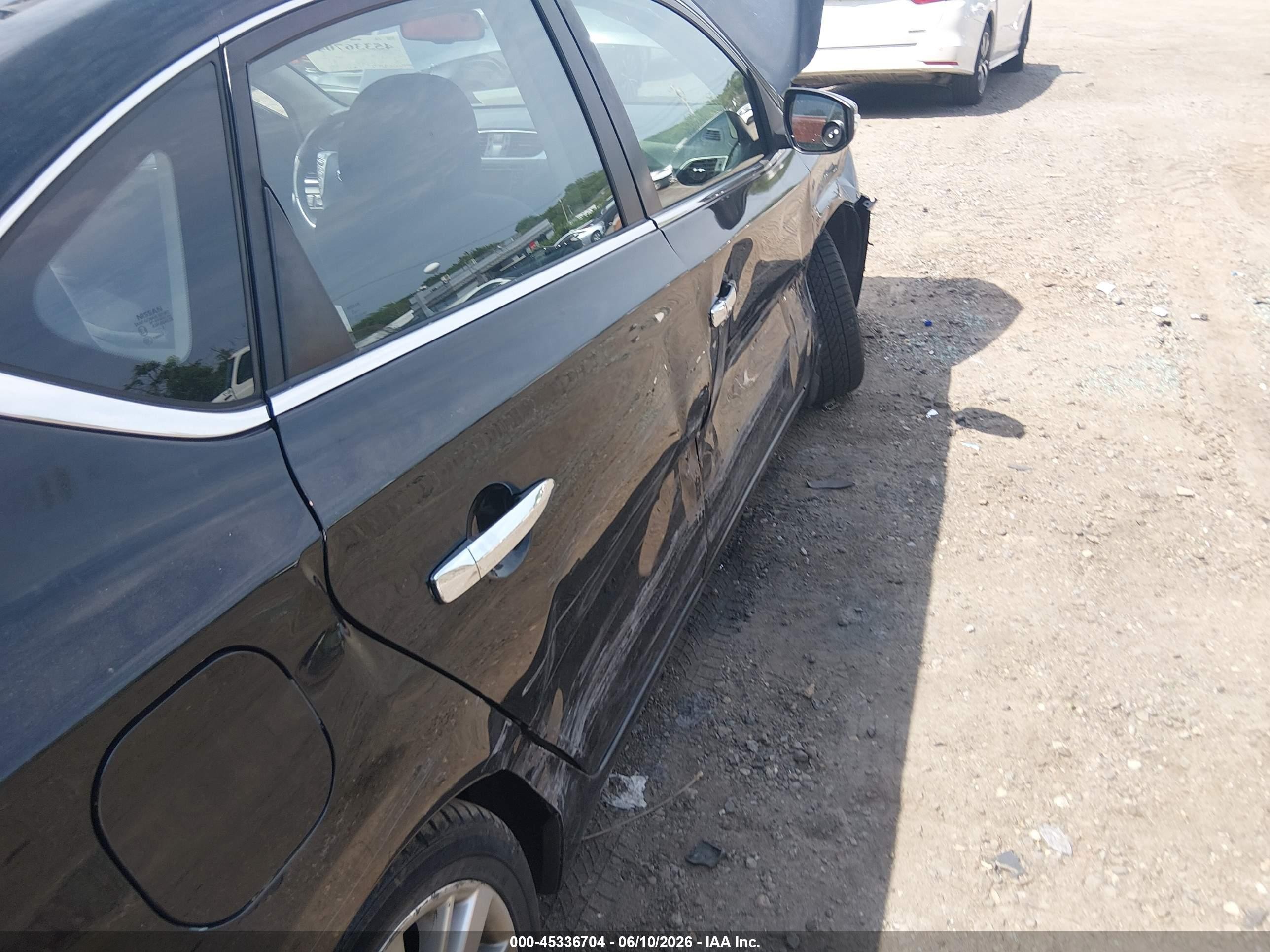 2013 Nissan Sentra Sl Black vin: 3N1AB7AP7DL684379