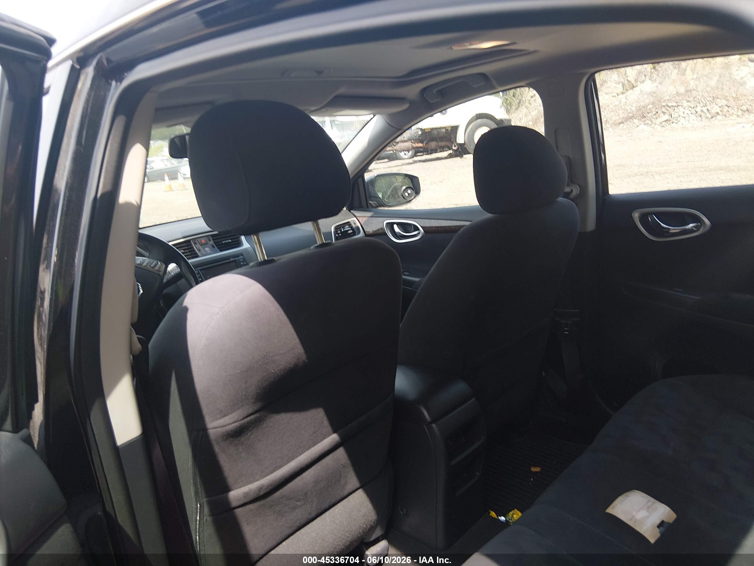 2013 Nissan Sentra Sl Black vin: 3N1AB7AP7DL684379