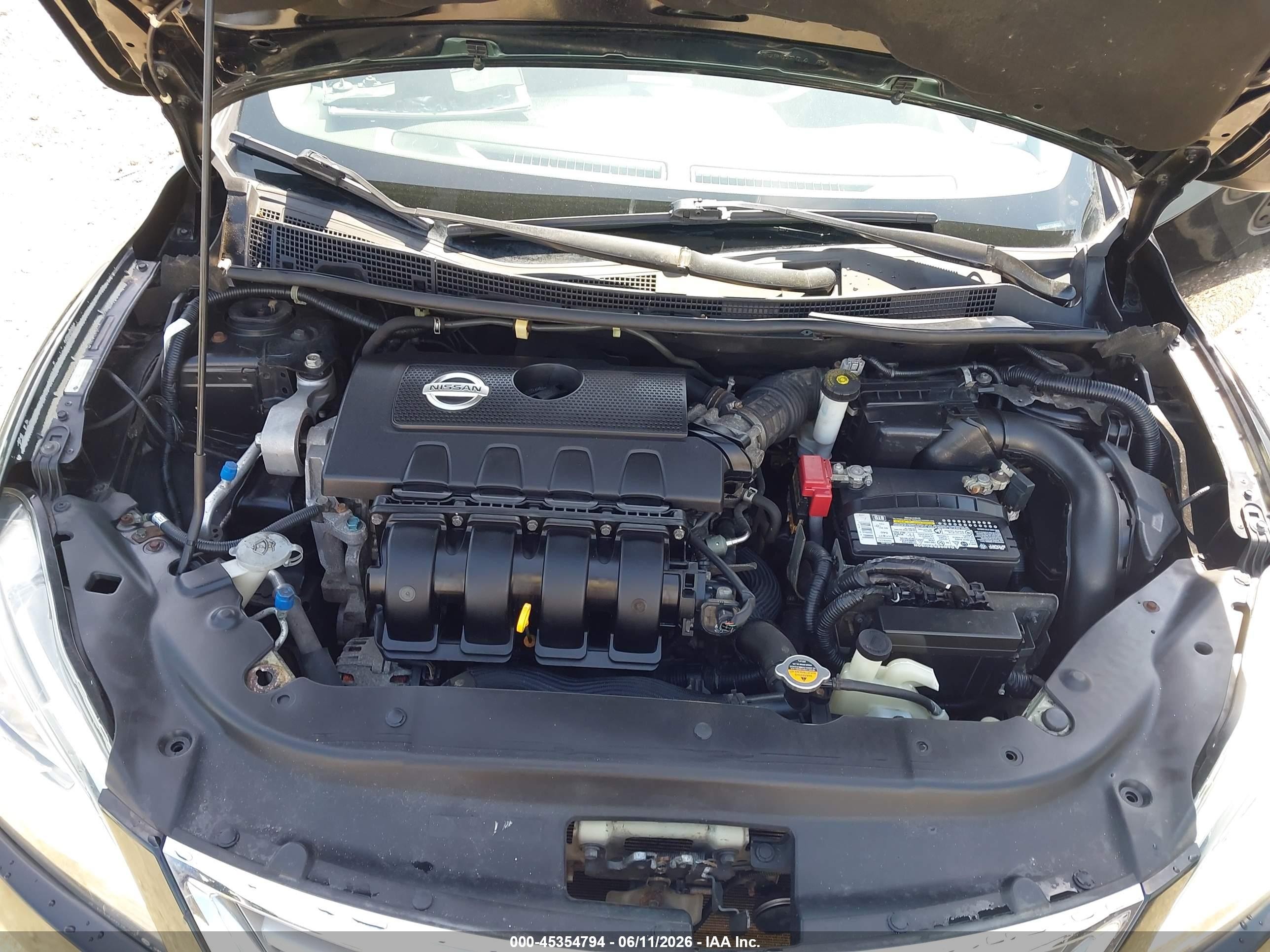 2013 Nissan Sentra Sv Черный vin: 3N1AB7AP7DL690313