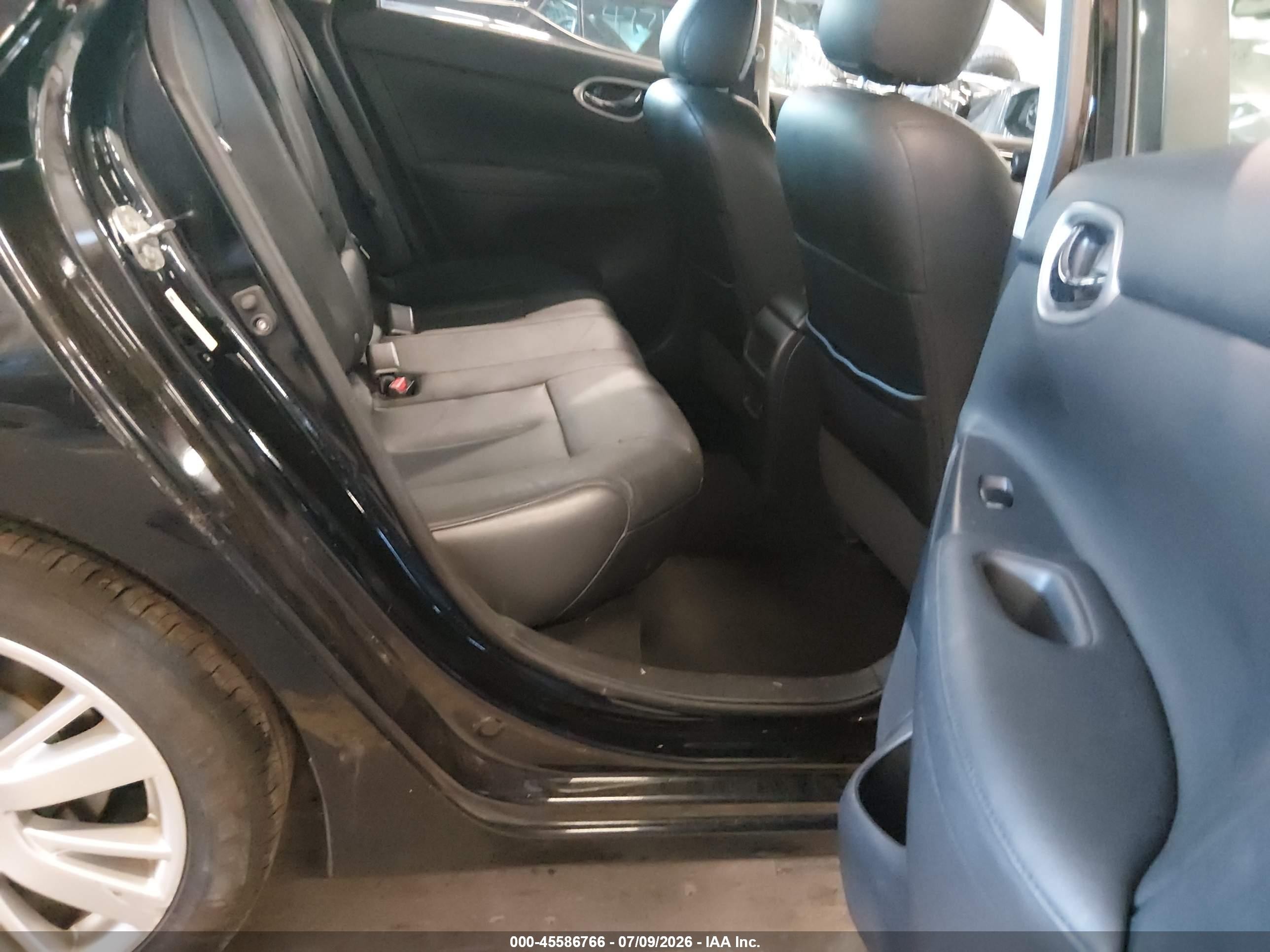 2013 Nissan Sentra Sl Black vin: 3N1AB7AP7DL691249