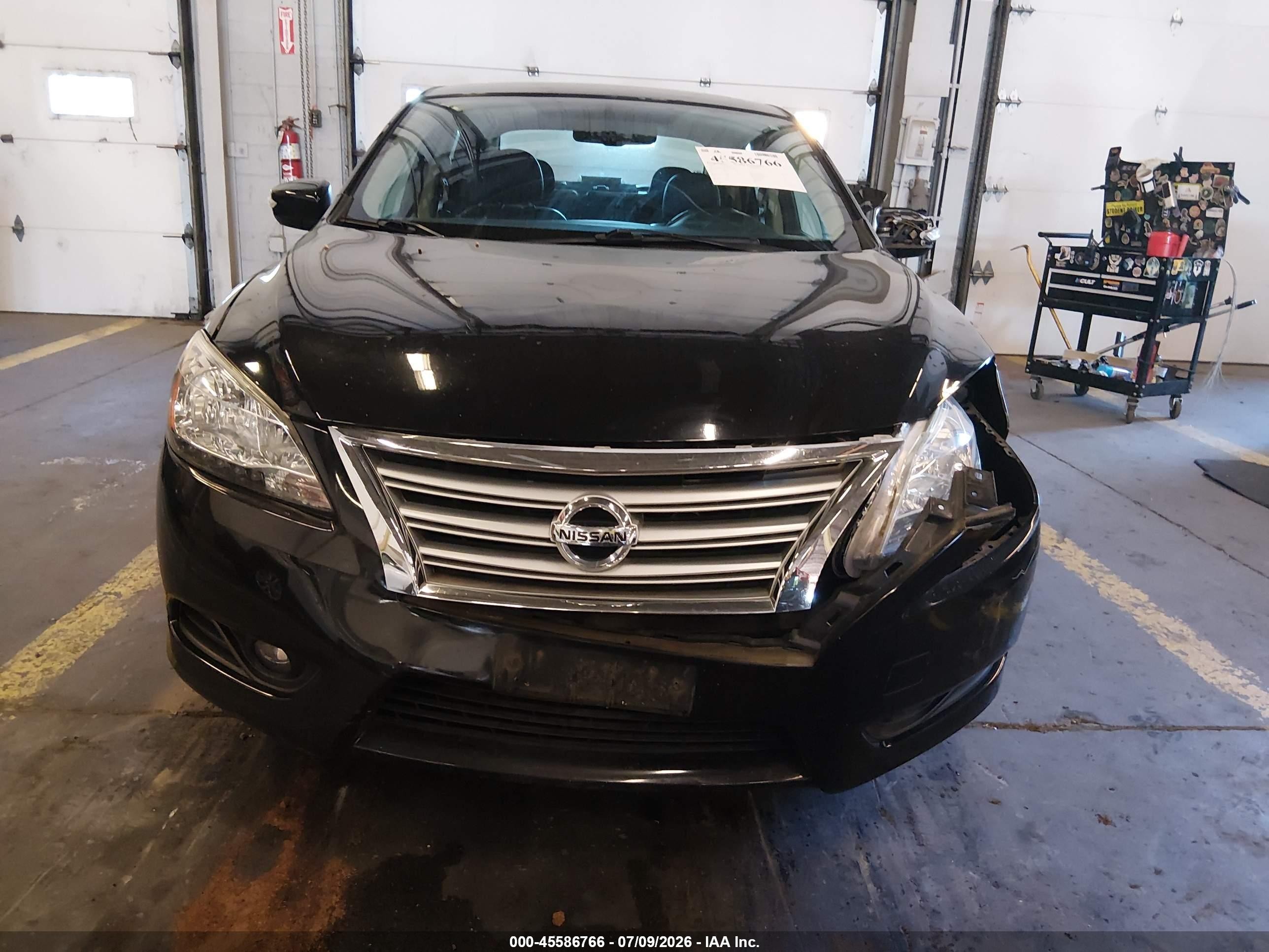 2013 Nissan Sentra Sl Black vin: 3N1AB7AP7DL691249