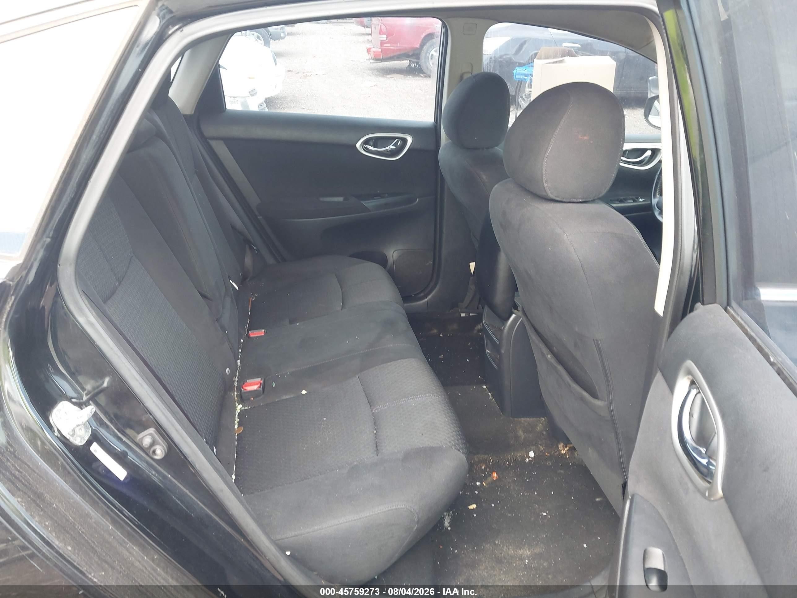 2013 Nissan Sentra Sr Black vin: 3N1AB7AP7DL700984