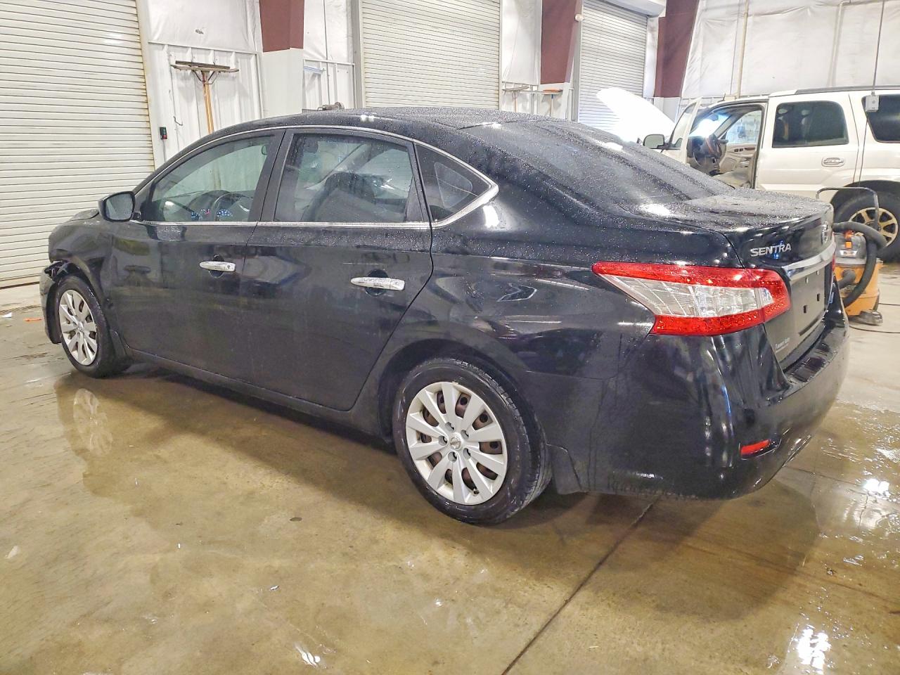 2013 Nissan Sentra S Черный vin: 3N1AB7AP7DL701861