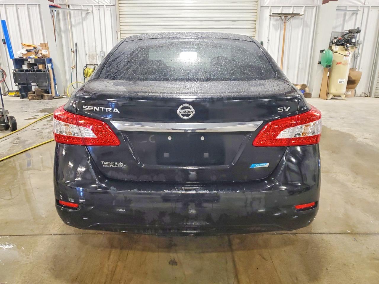 2013 Nissan Sentra S Черный vin: 3N1AB7AP7DL701861