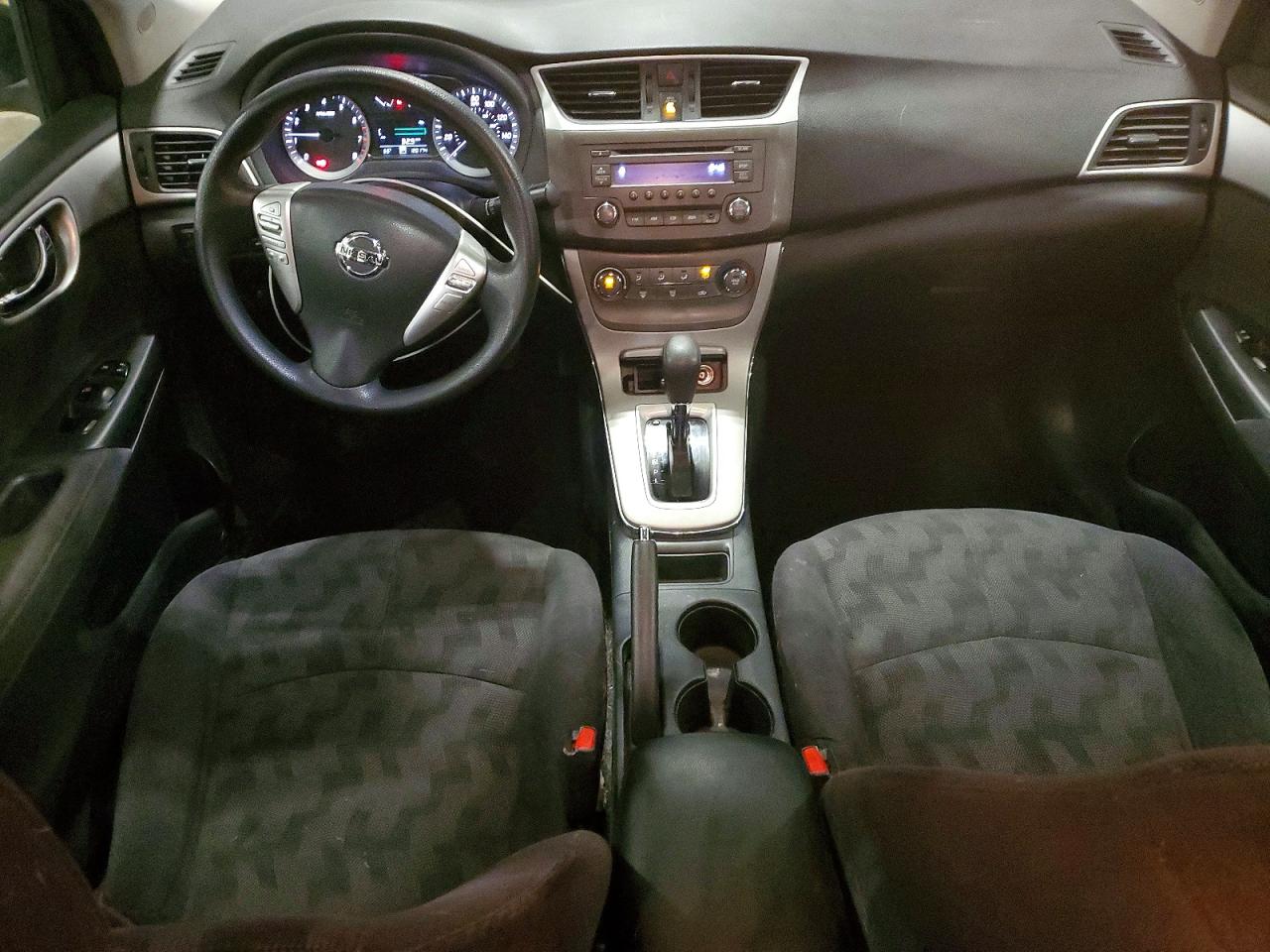 2013 Nissan Sentra S Черный vin: 3N1AB7AP7DL701861