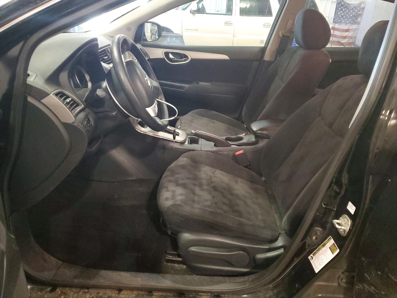 2013 Nissan Sentra S Черный vin: 3N1AB7AP7DL701861