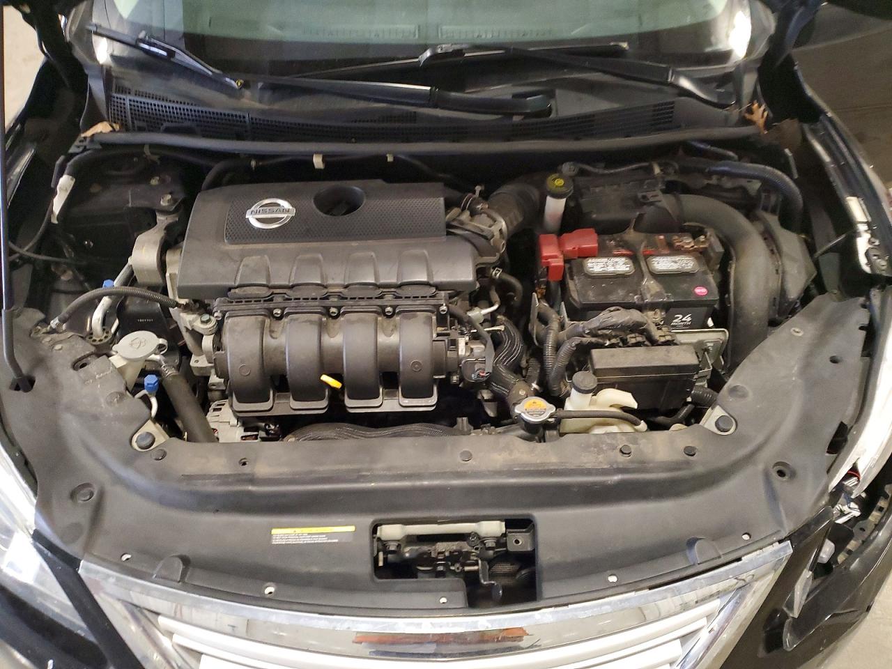 2013 Nissan Sentra S Черный vin: 3N1AB7AP7DL701861