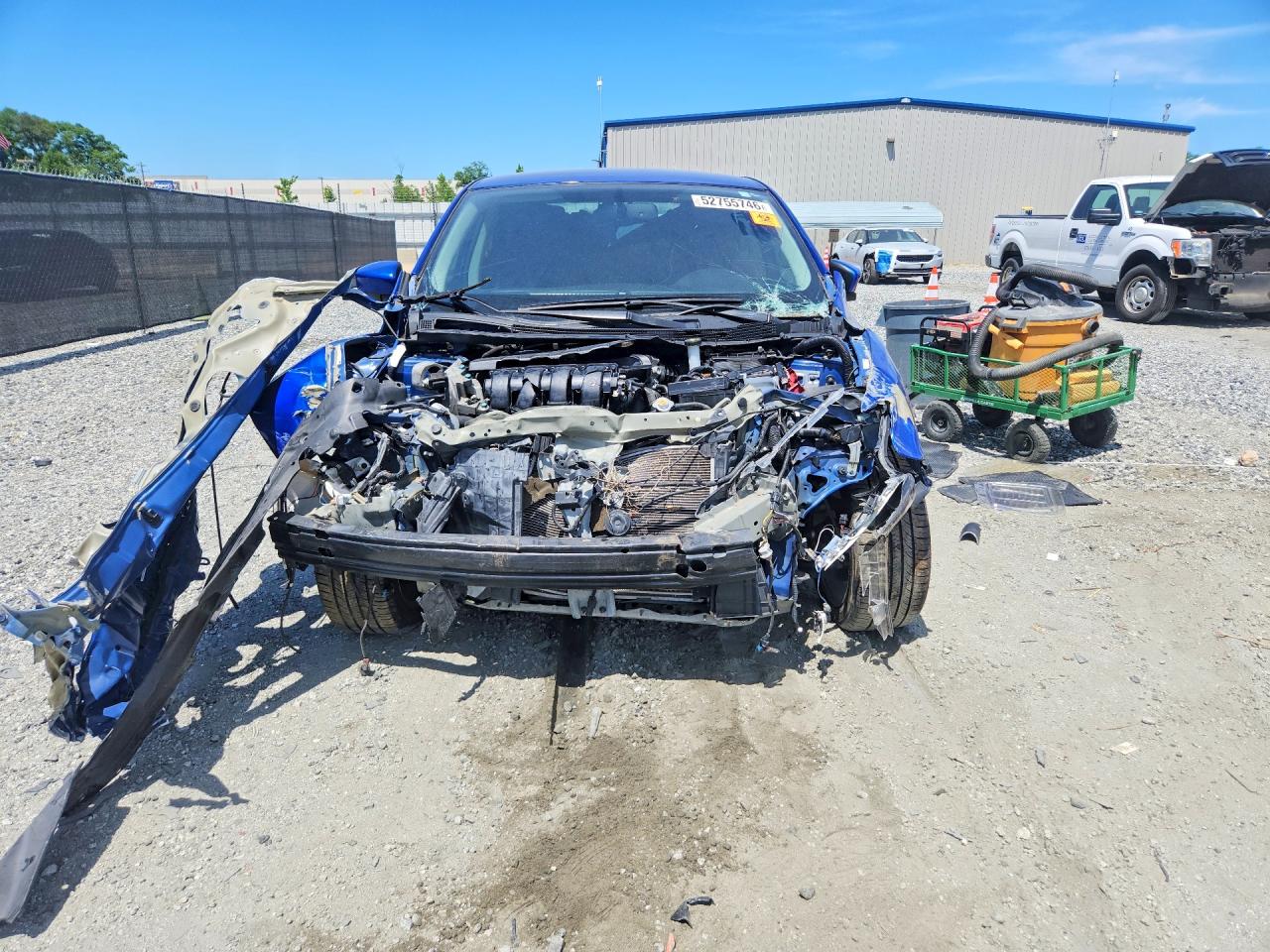 2013 Nissan Sentra S Blue vin: 3N1AB7AP7DL703500
