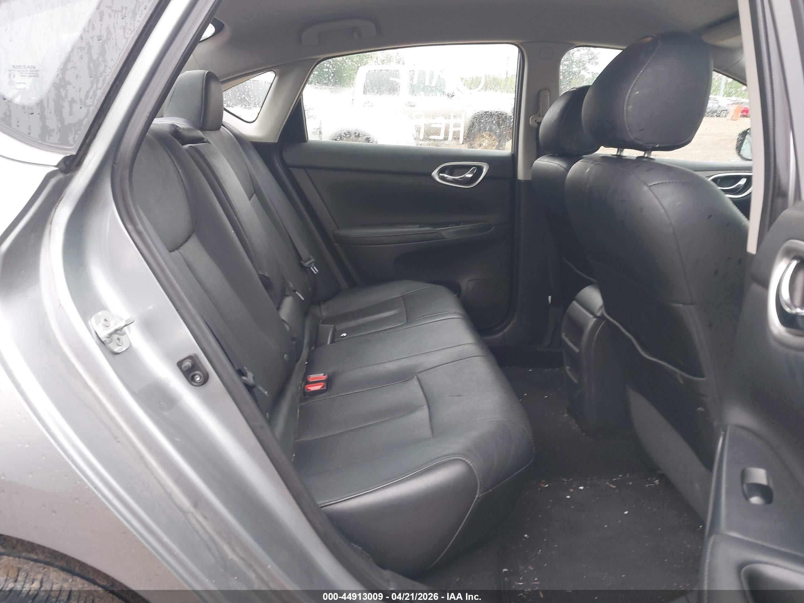 2013 Nissan Sentra Sl Серебряный vin: 3N1AB7AP7DL721690