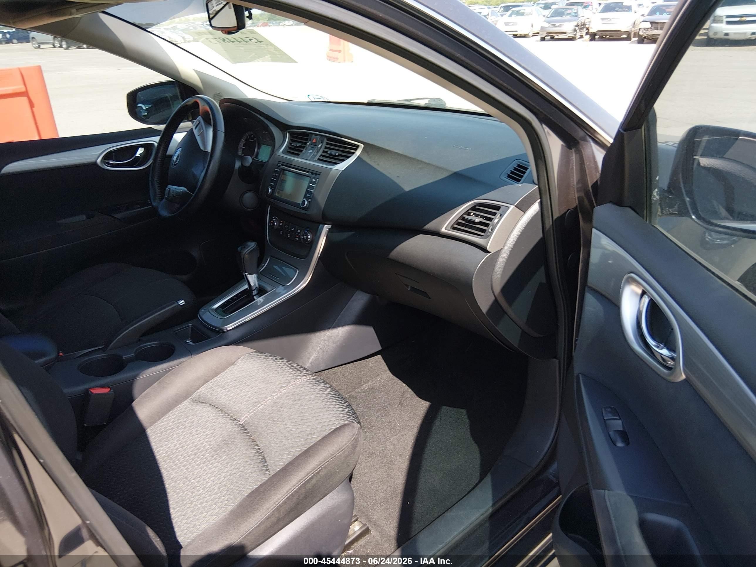 2013 Nissan Sentra Sr Gray vin: 3N1AB7AP7DL723830