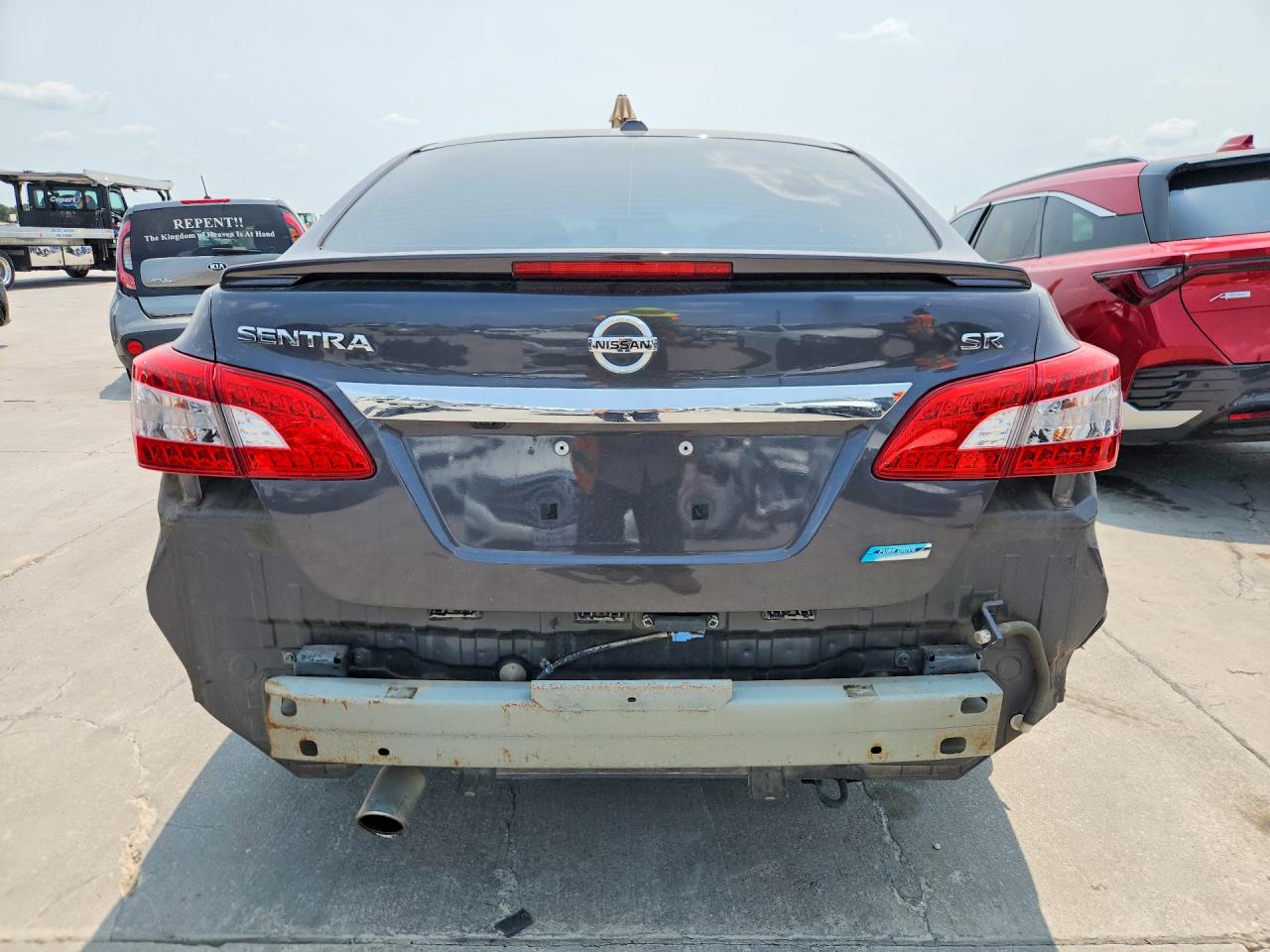 2013 Nissan Sentra S Gray vin: 3N1AB7AP7DL723830