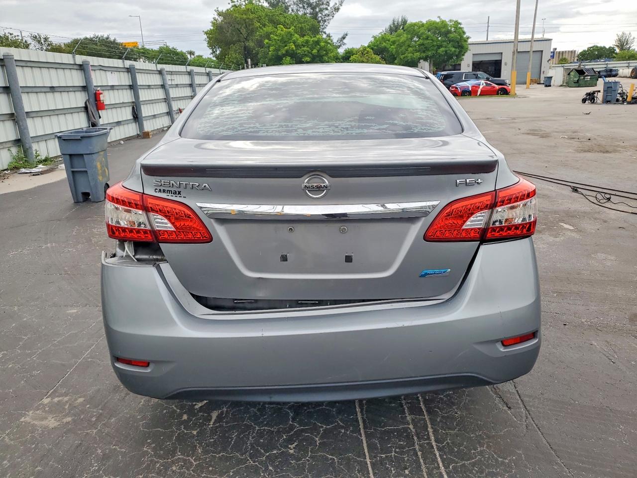2013 Nissan Sentra S Gray vin: 3N1AB7AP7DL731491