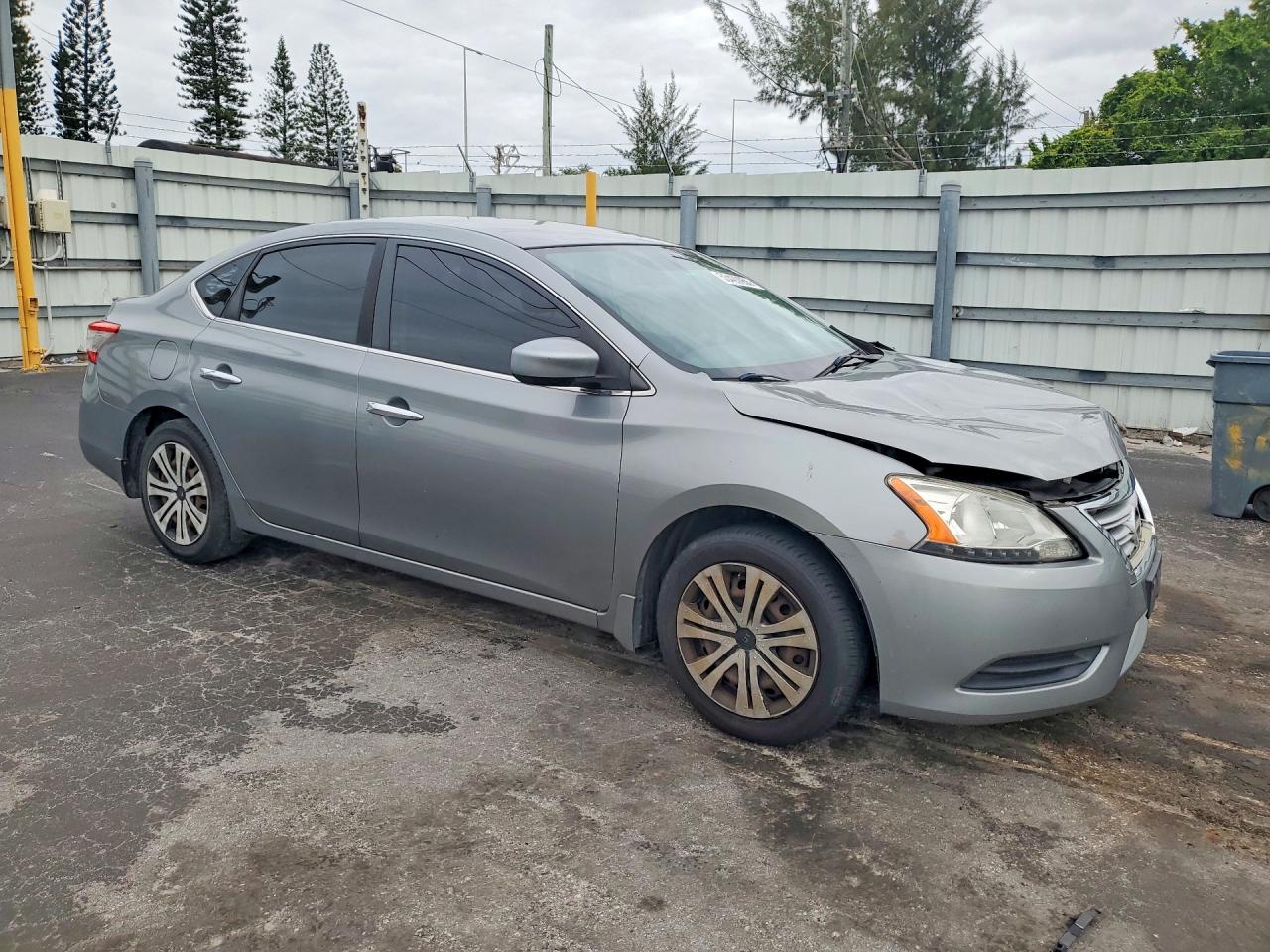2013 Nissan Sentra S Gray vin: 3N1AB7AP7DL731491
