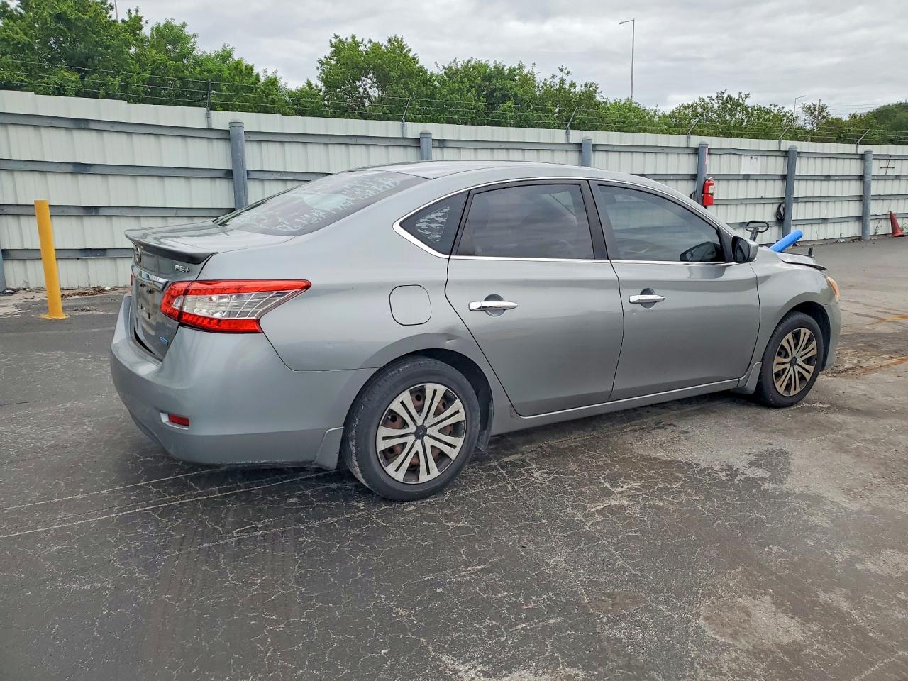 2013 Nissan Sentra S Gray vin: 3N1AB7AP7DL731491