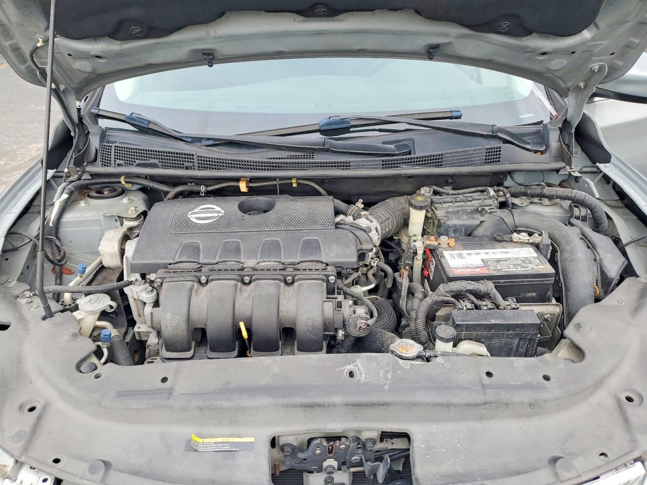 2013 Nissan Sentra S Gray vin: 3N1AB7AP7DL731491