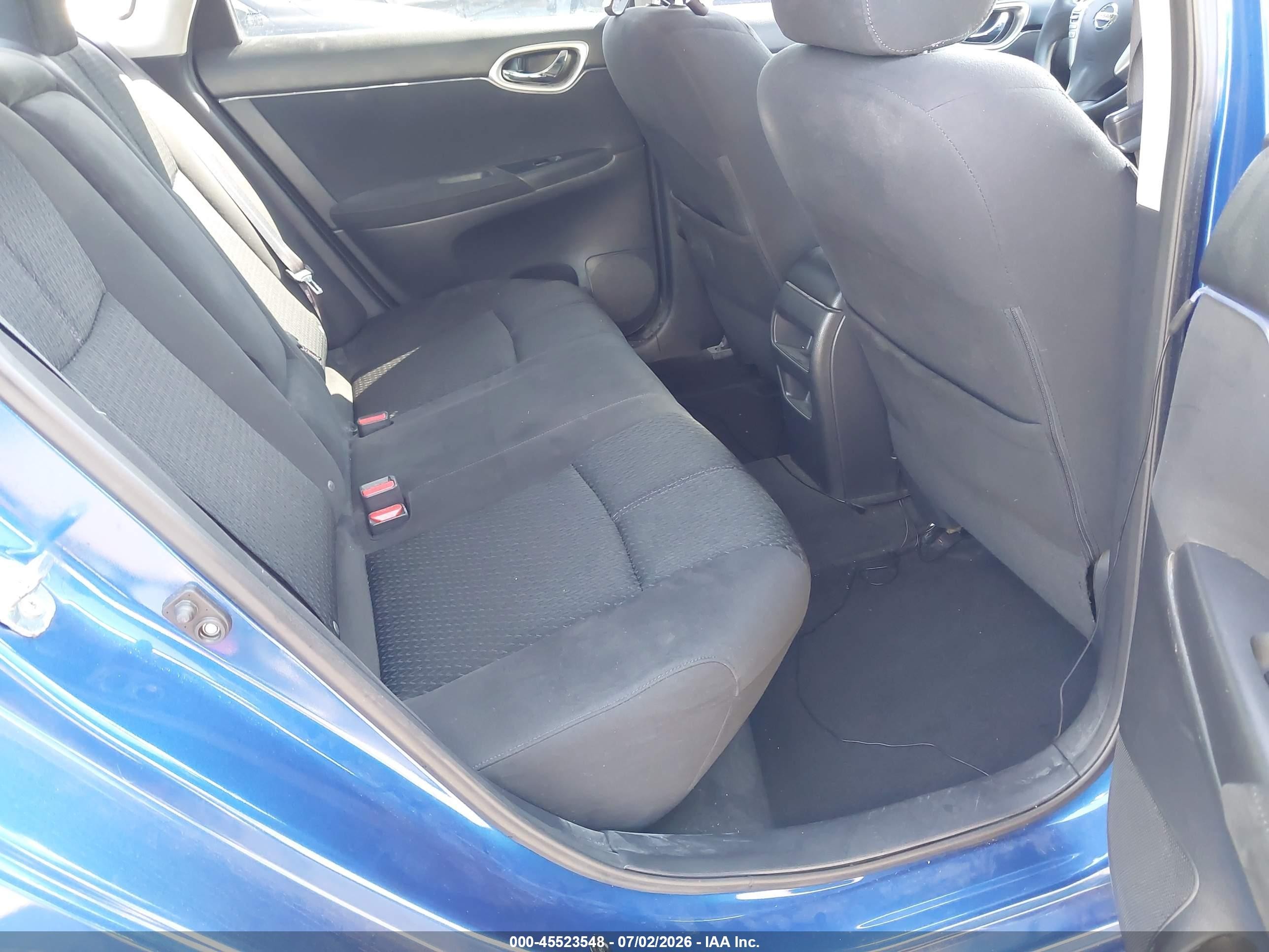 2013 Nissan Sentra Sr Blue vin: 3N1AB7AP7DL735590