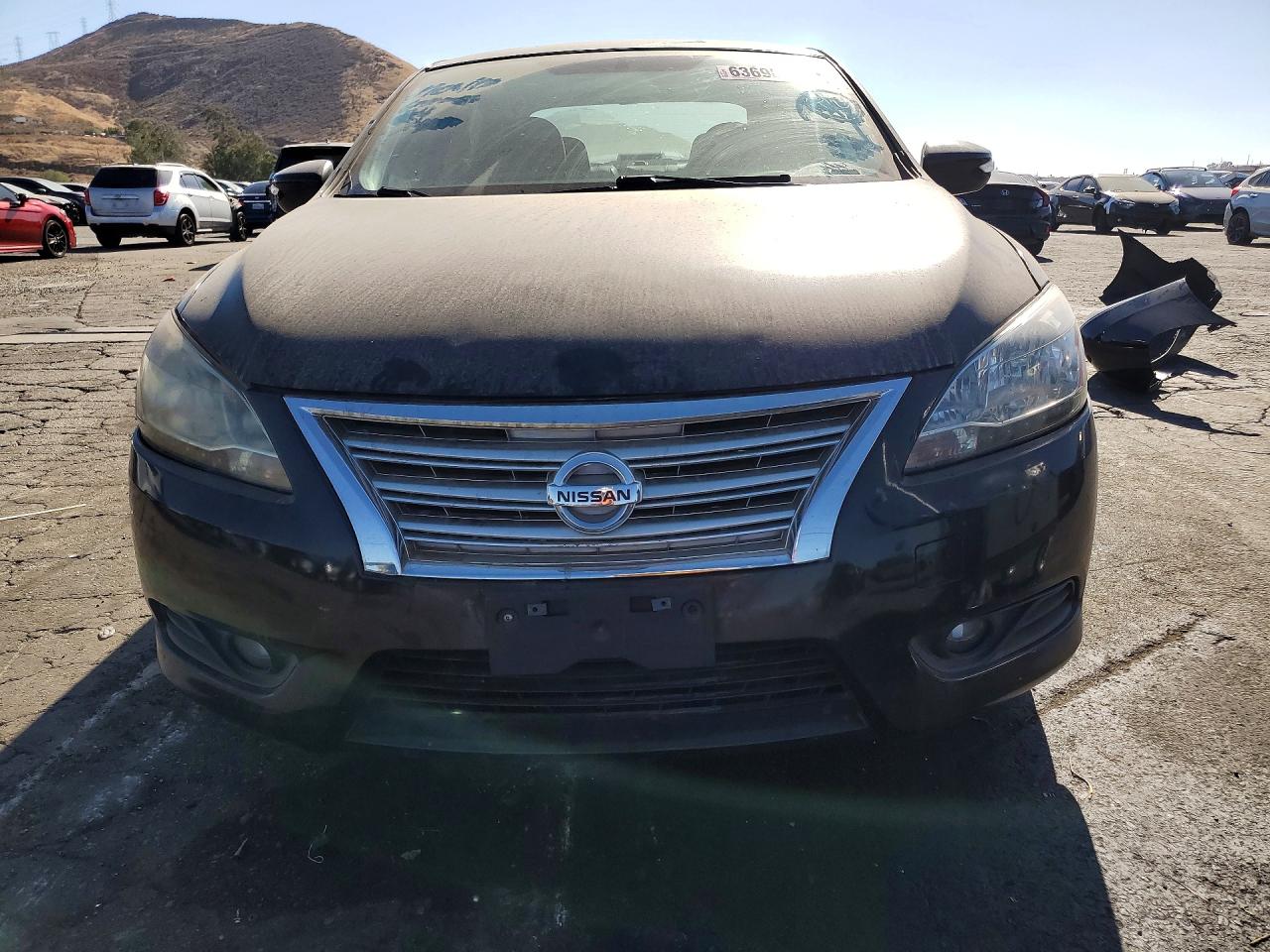 2013 Nissan Sentra S Black vin: 3N1AB7AP7DL741812