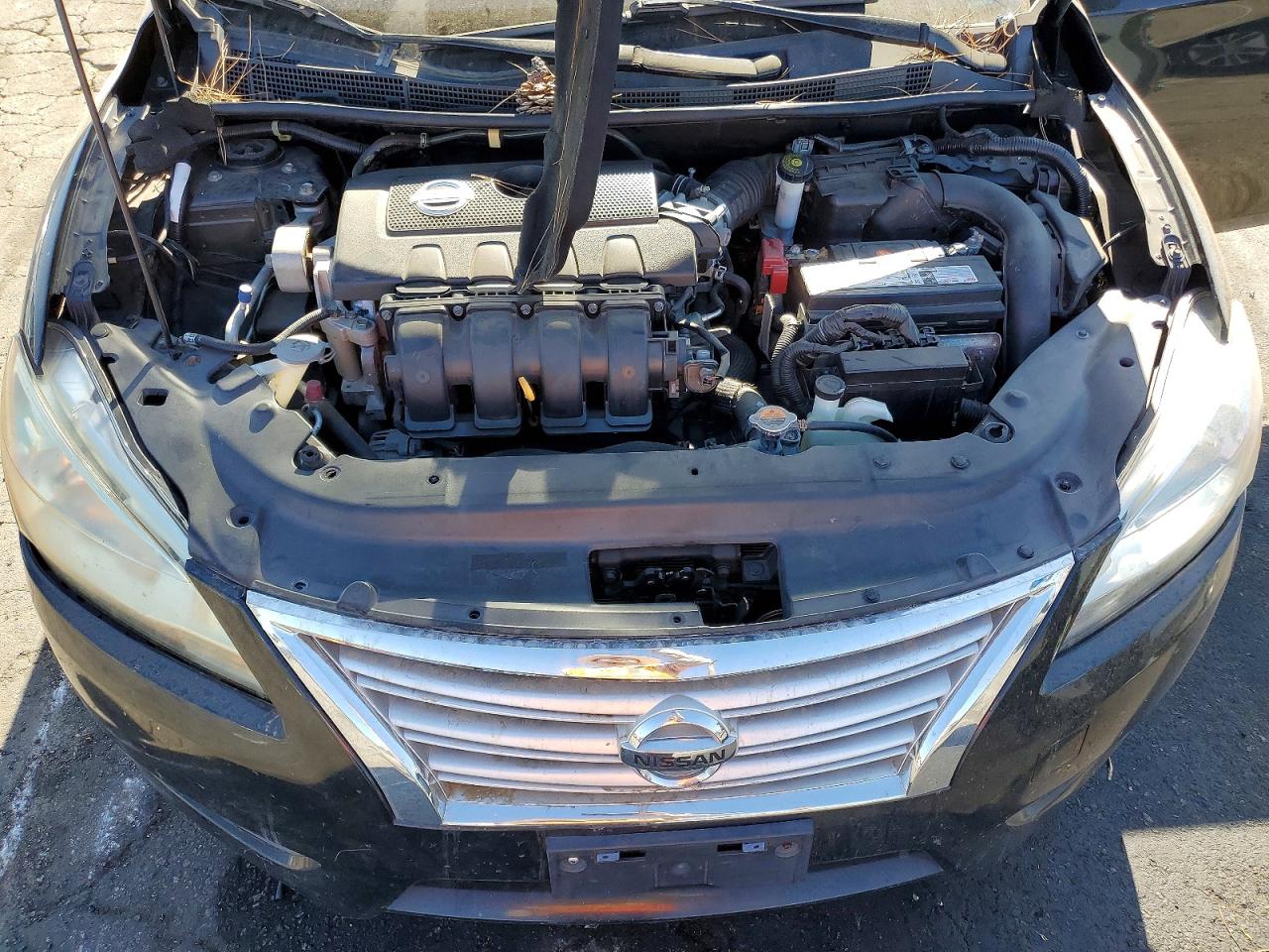 2013 Nissan Sentra S Black vin: 3N1AB7AP7DL741812