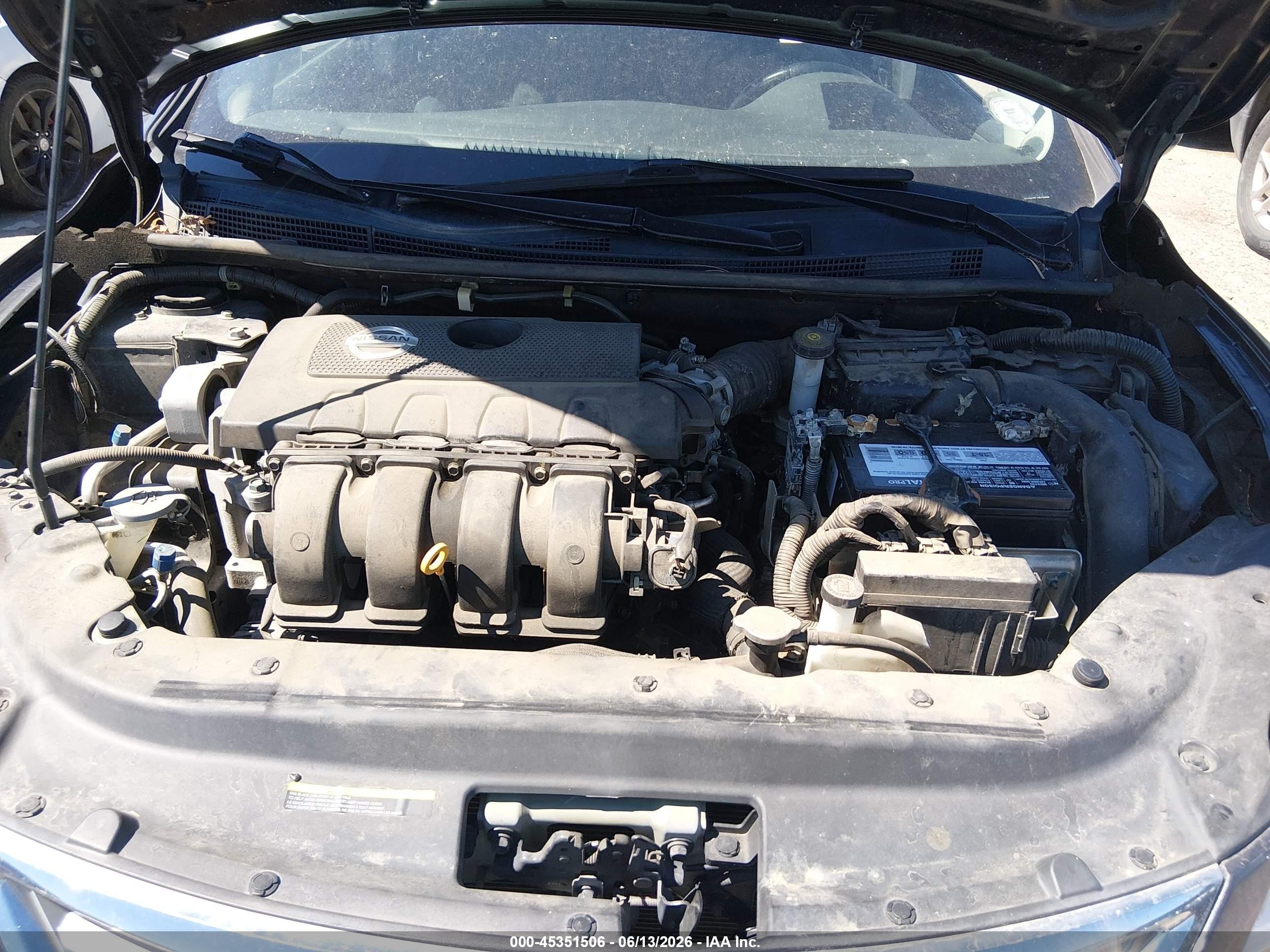 2013 Nissan Sentra Sv Silver vin: 3N1AB7AP7DL785308