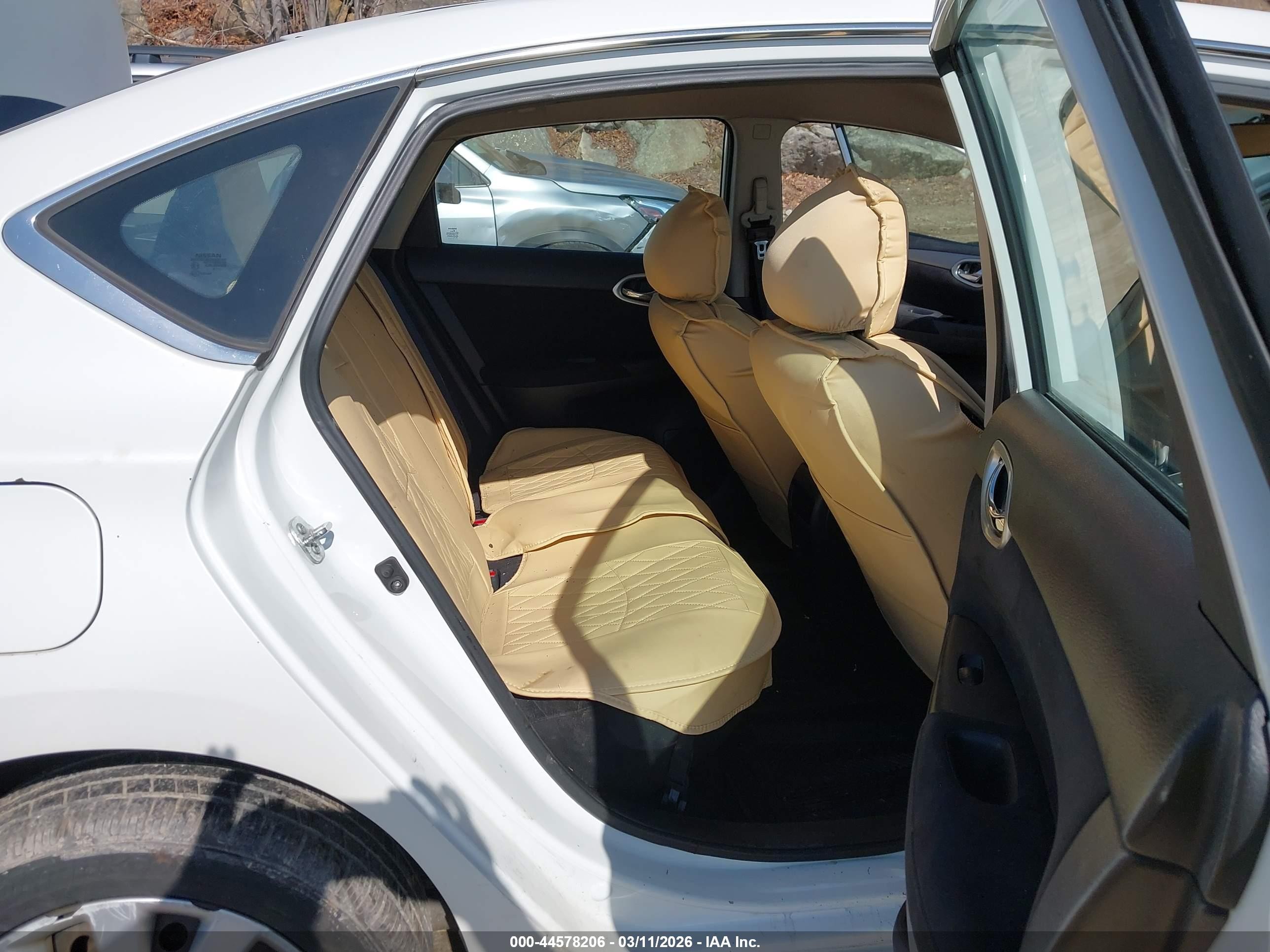 2013 Nissan Sentra Sv White vin: 3N1AB7AP7DL787771