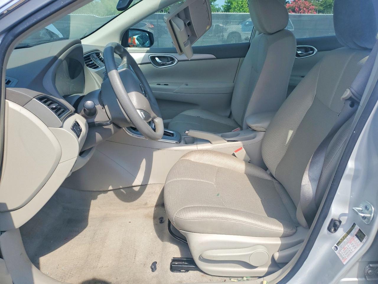 2013 Nissan Sentra S Silver vin: 3N1AB7AP7DL789858