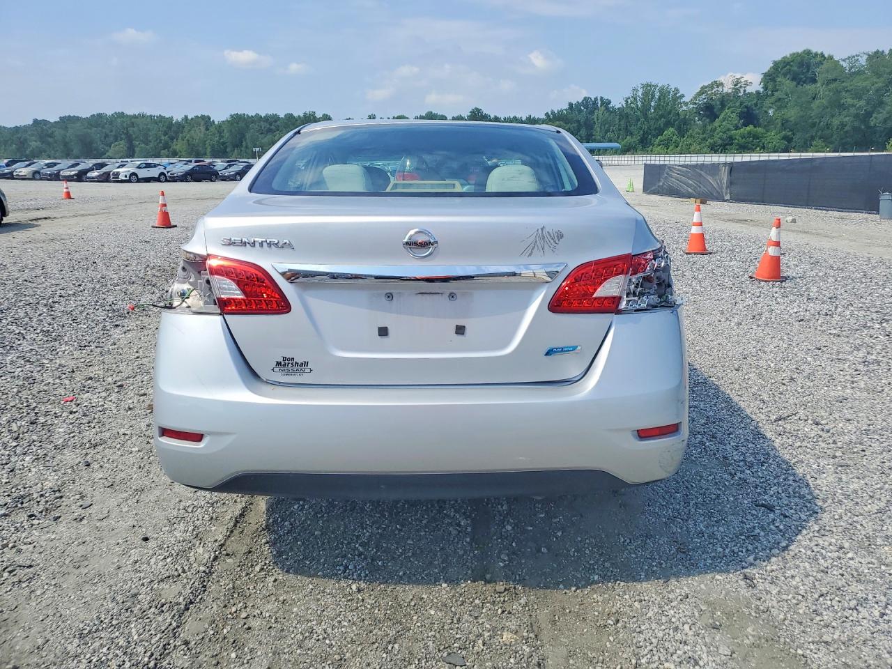 2013 Nissan Sentra S Silver vin: 3N1AB7AP7DL789858