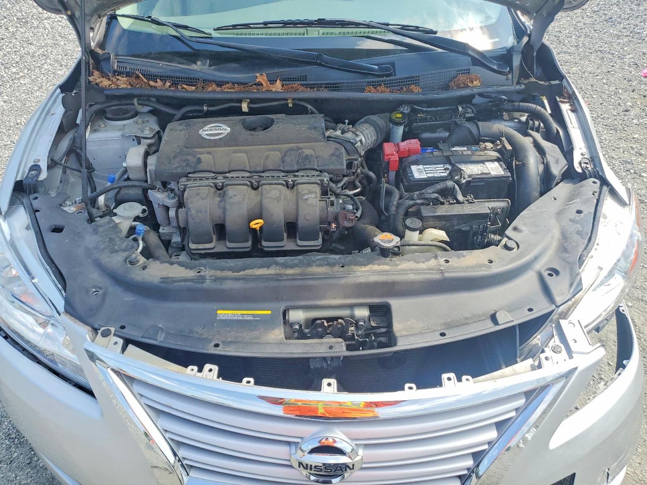 2013 Nissan Sentra S Silver vin: 3N1AB7AP7DL789858