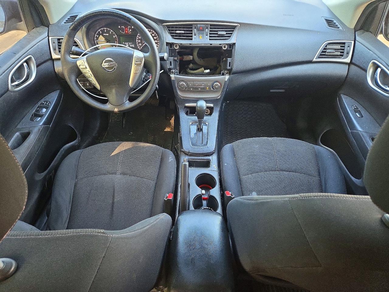 2014 Nissan Sentra S Серый vin: 3N1AB7AP7EL609165