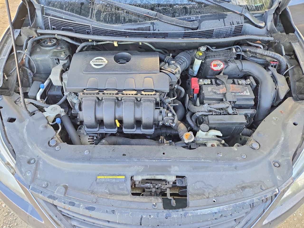 2014 Nissan Sentra S Серый vin: 3N1AB7AP7EL609165