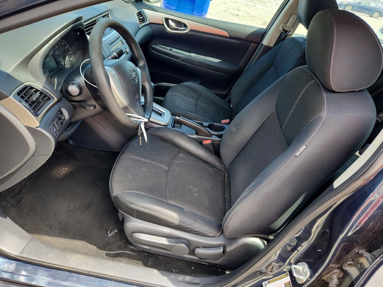 2014 Nissan Sentra S Синий vin: 3N1AB7AP7EL610283
