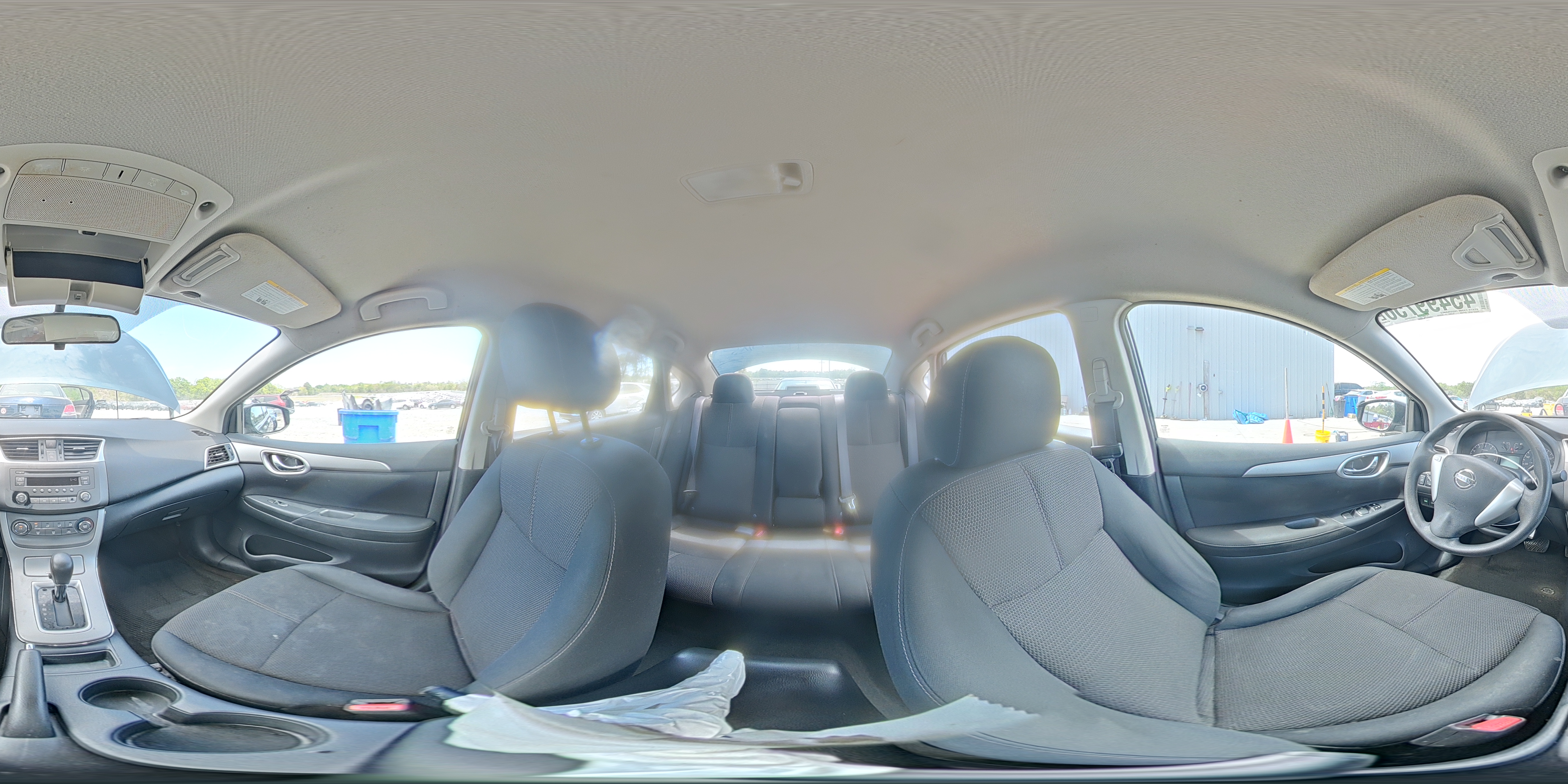 2014 Nissan Sentra S Синий vin: 3N1AB7AP7EL610283