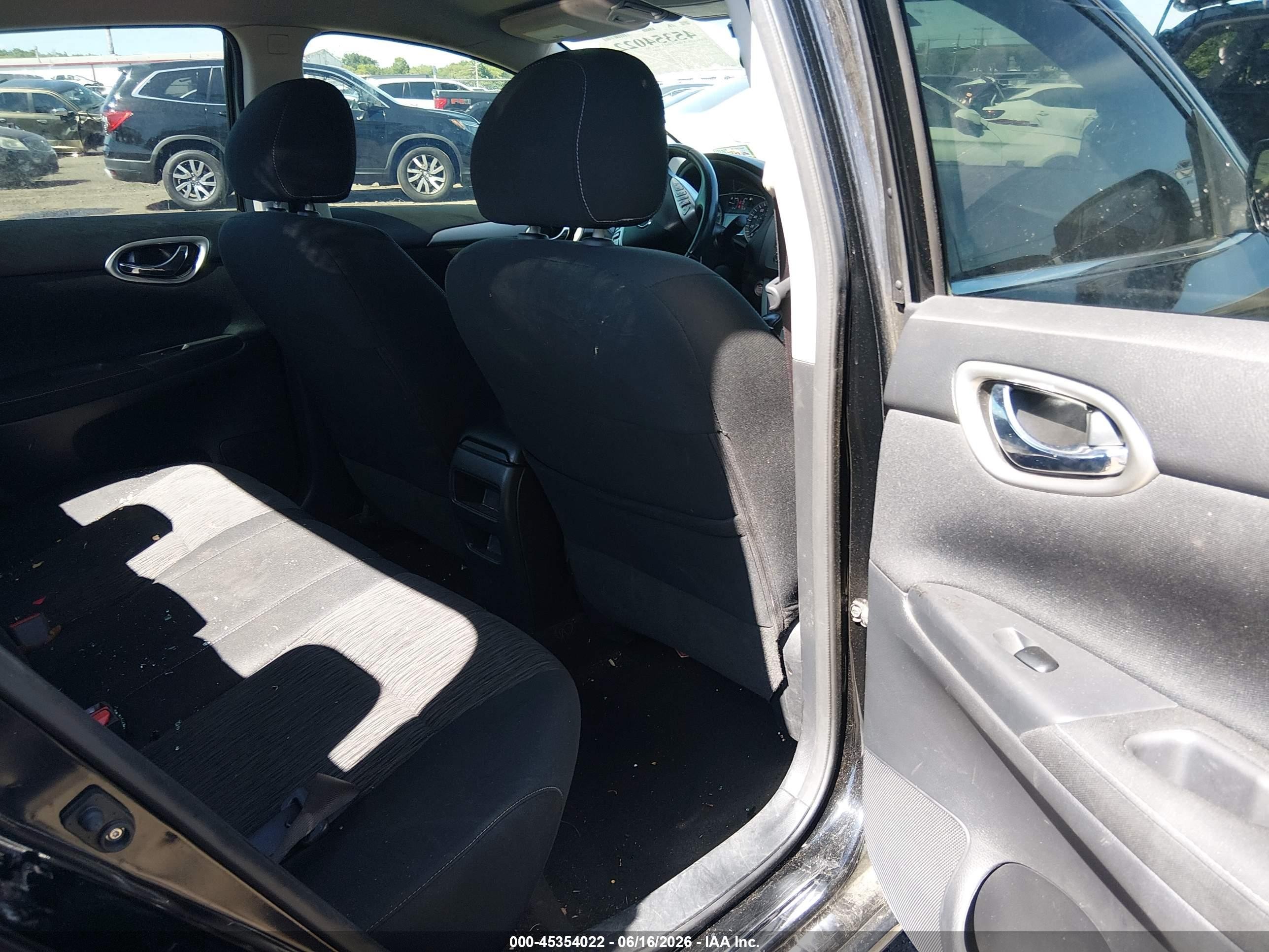 2014 Nissan Sentra Sv Black vin: 3N1AB7AP7EL629920