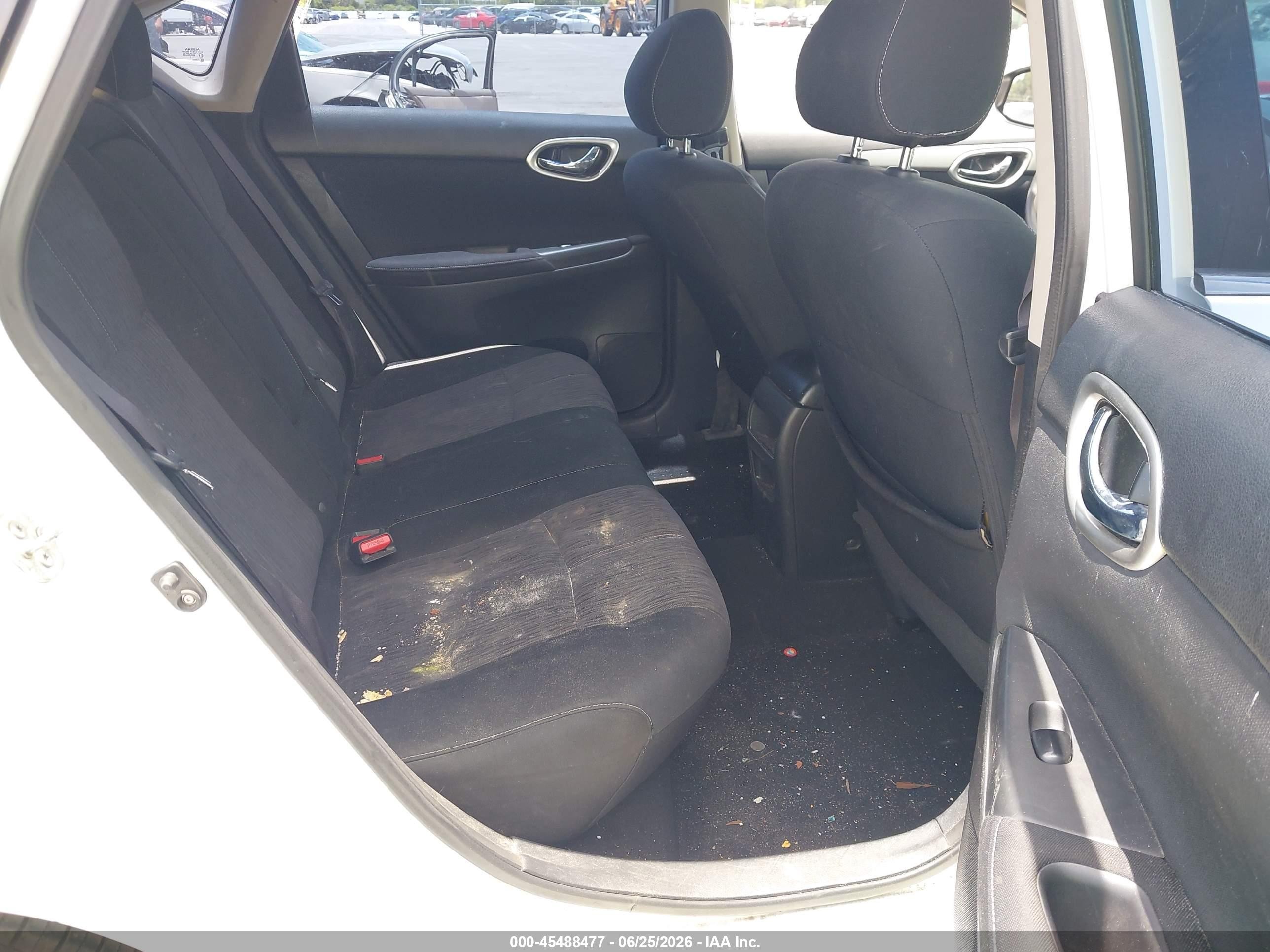 2014 Nissan Sentra Sv White vin: 3N1AB7AP7EL662271