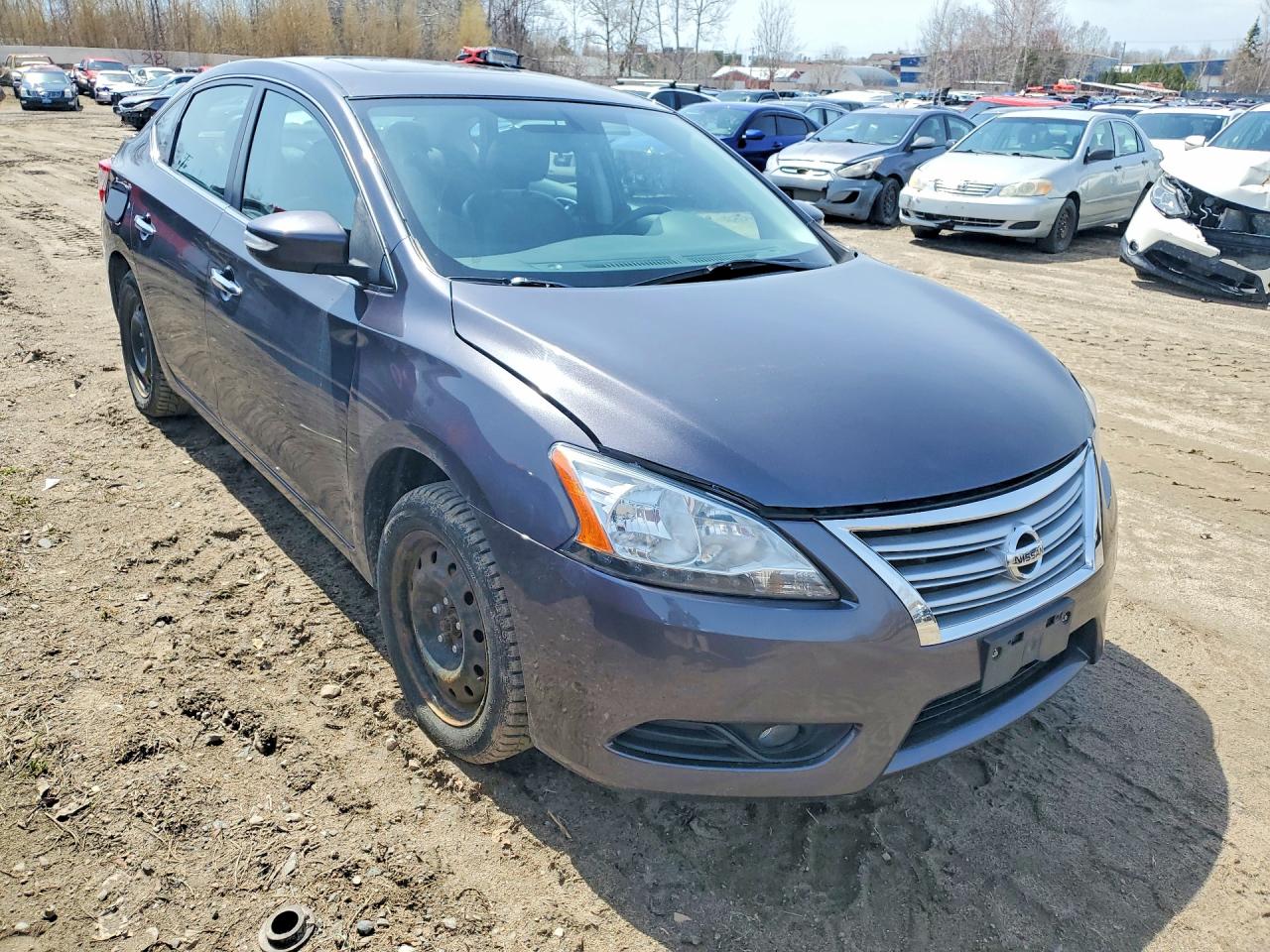 2014 Nissan Sentra Gray vin: 3N1AB7AP7EL662884