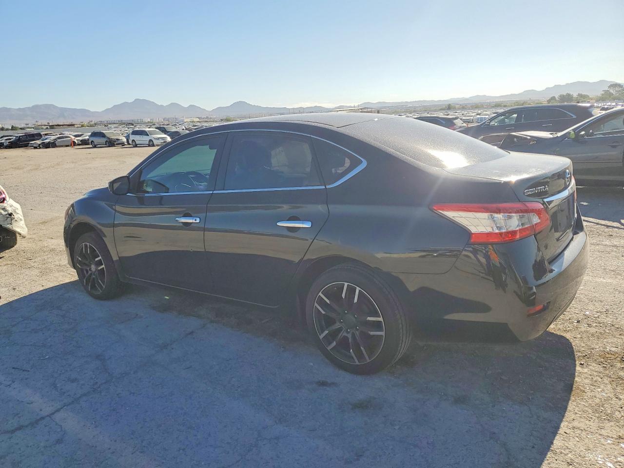 2014 Nissan Sentra Sv Black vin: 3N1AB7AP7EL676011
