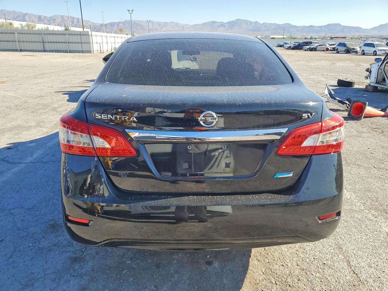 2014 Nissan Sentra Sv Black vin: 3N1AB7AP7EL676011