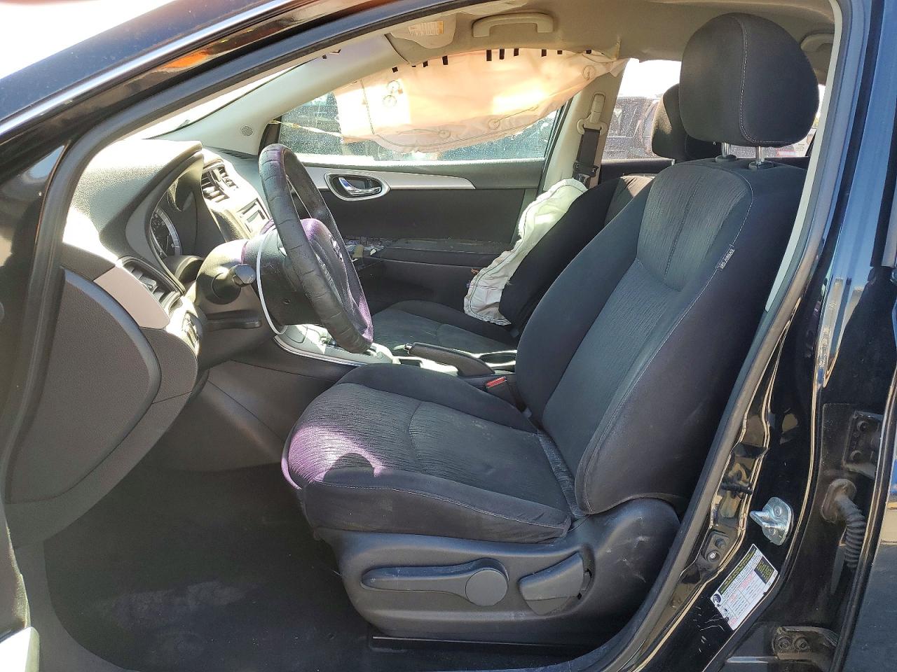 2014 Nissan Sentra Sv Black vin: 3N1AB7AP7EL676011