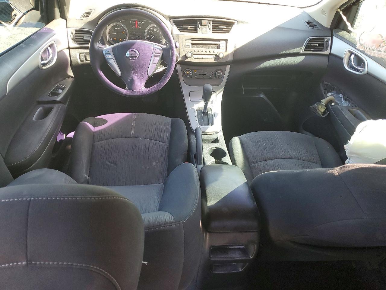2014 Nissan Sentra Sv Black vin: 3N1AB7AP7EL676011