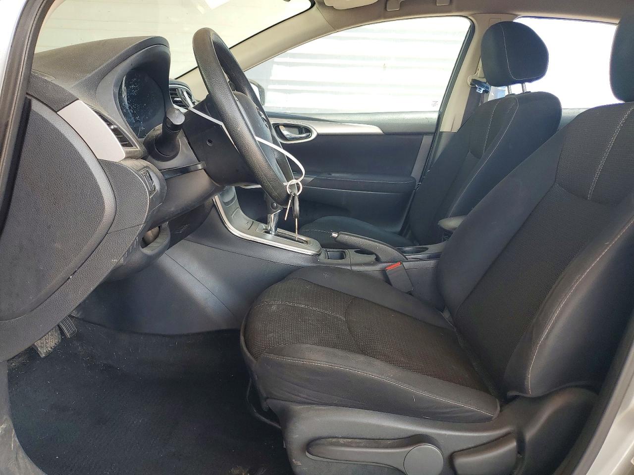 2014 Nissan Sentra S Silver vin: 3N1AB7AP7EL683282