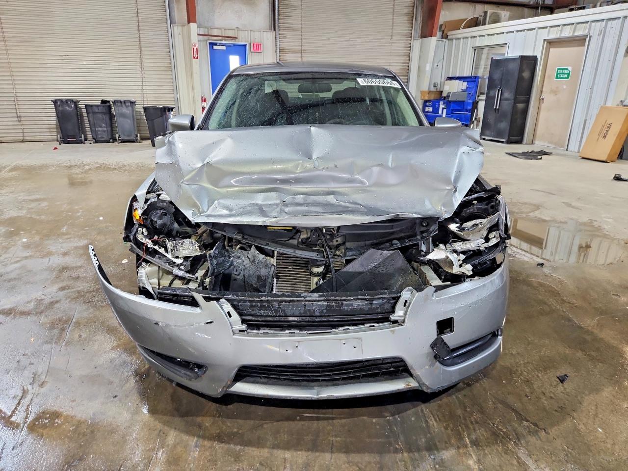 2014 Nissan Sentra Sv Silver vin: 3N1AB7AP7EL686294