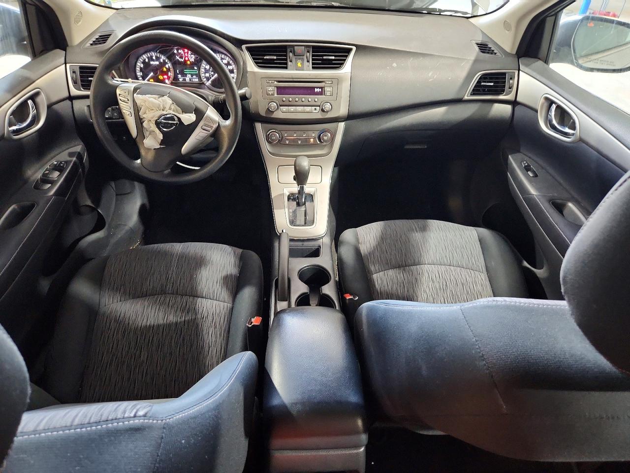 2014 Nissan Sentra Sv Silver vin: 3N1AB7AP7EL686294