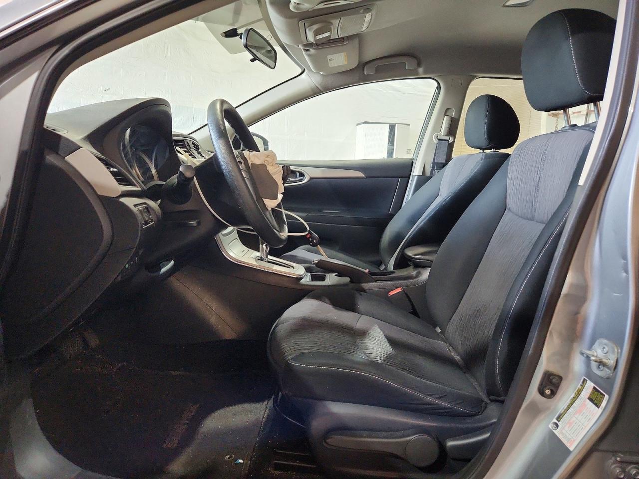 2014 Nissan Sentra Sv Silver vin: 3N1AB7AP7EL686294