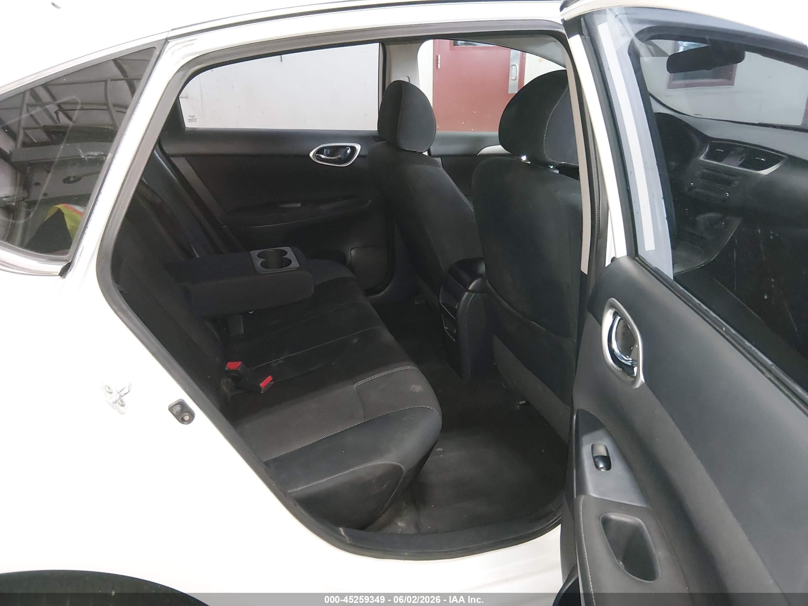 2014 Nissan Sentra S White vin: 3N1AB7AP7EL687476