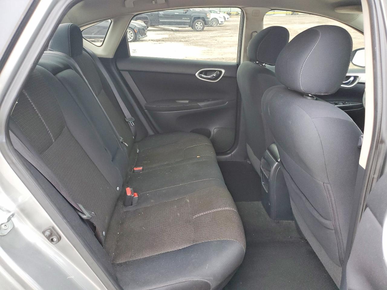 2014 Nissan Sentra S Серый vin: 3N1AB7AP7EL689339