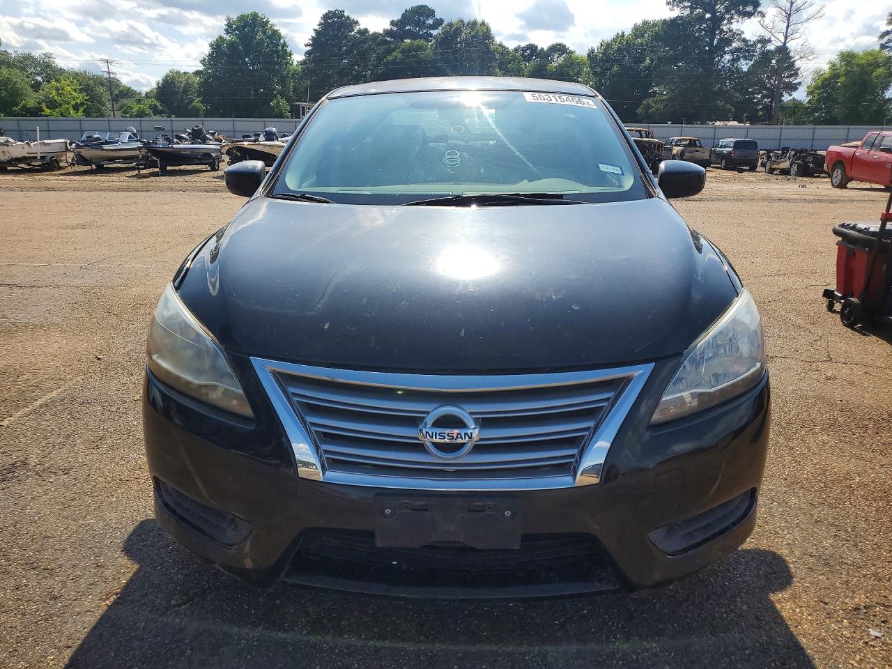 2014 Nissan Sentra S Black vin: 3N1AB7AP7EY203731