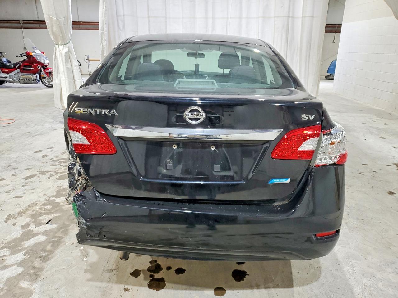 2014 Nissan Sentra Sv Black vin: 3N1AB7AP7EY214020