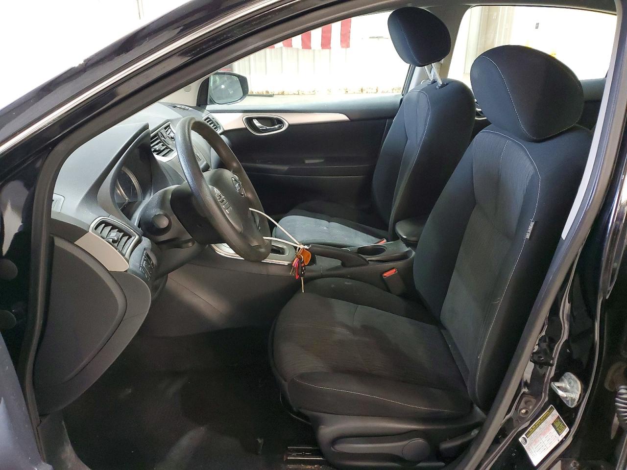 2014 Nissan Sentra Sv Black vin: 3N1AB7AP7EY214020