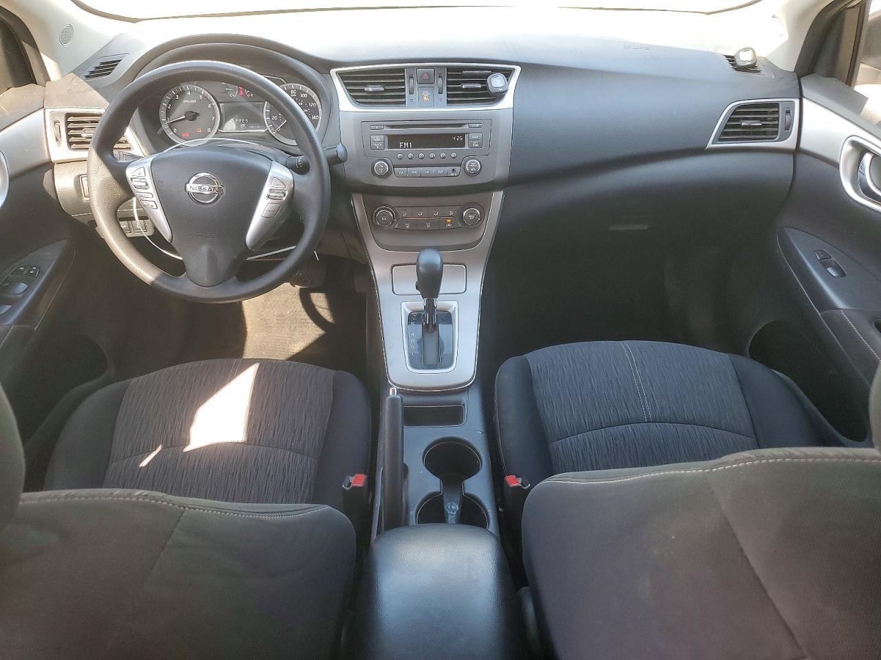 2014 Nissan Sentra Sv Silver vin: 3N1AB7AP7EY221114