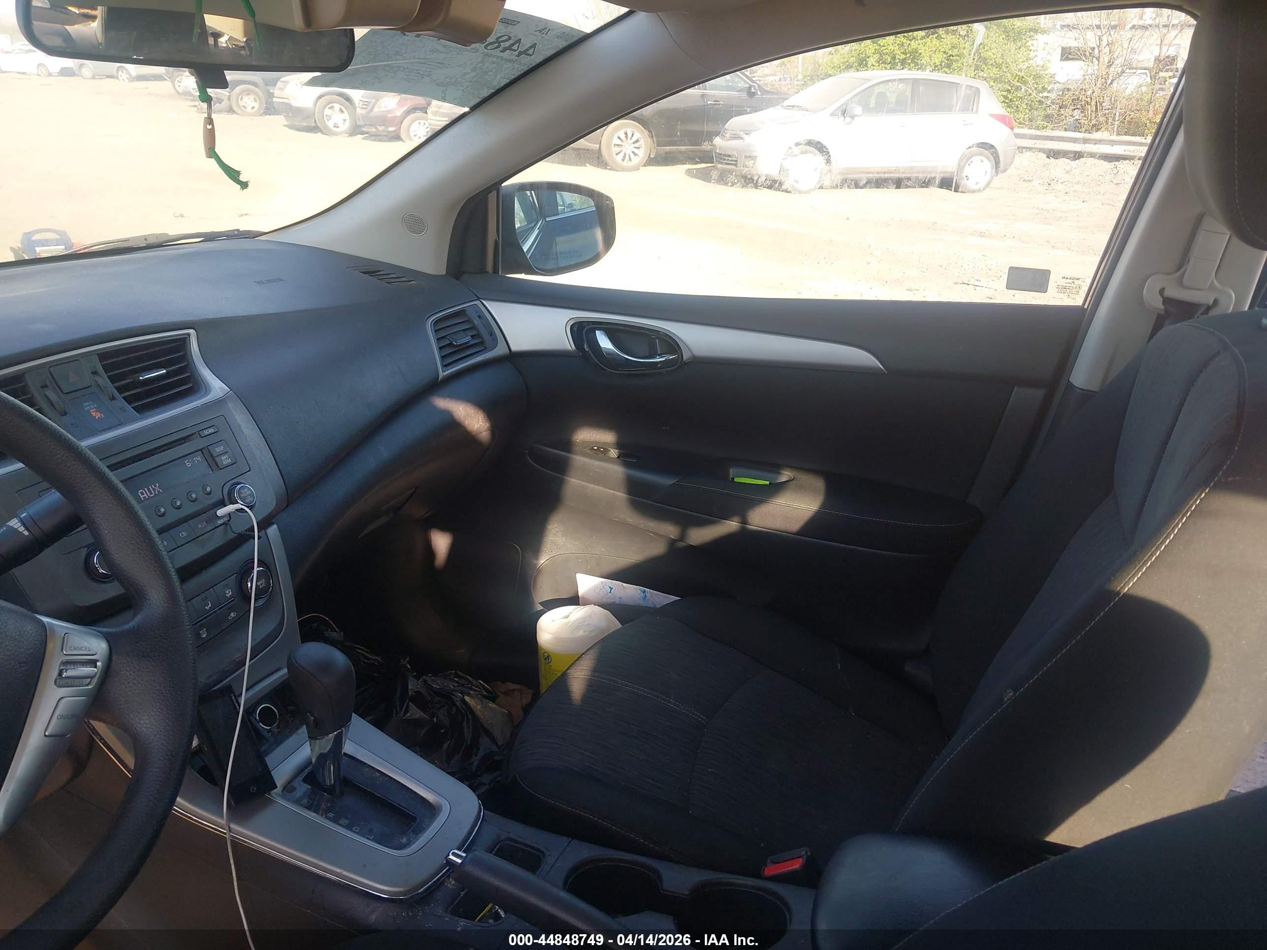 2014 Nissan Sentra Sv Dark Blue vin: 3N1AB7AP7EY223428
