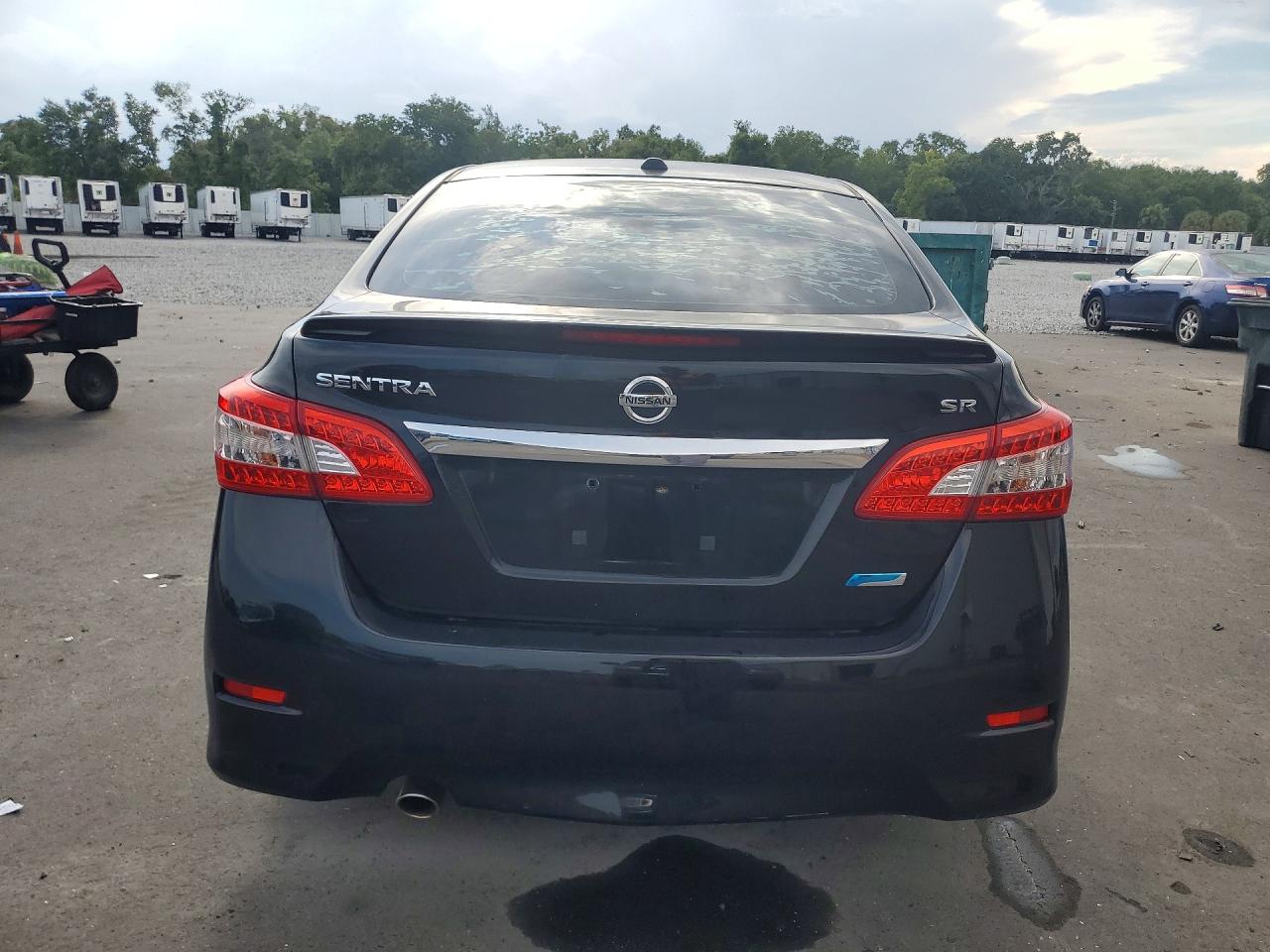 2014 Nissan Sentra Sr Черный vin: 3N1AB7AP7EY229052